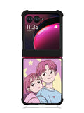 love in draw Motorola Moto Razr Plus 2023 , Moto Razr+ 2023 Case OV8697