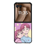 love in draw Motorola Moto RAZR Plus 2025 Case OV8697