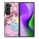 love in draw Samsung Galaxy Z Fold 6 5G 2024 Case OV8697