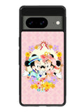 minnie mouse and mickey mouse Google Pixel 8A Case QC8690