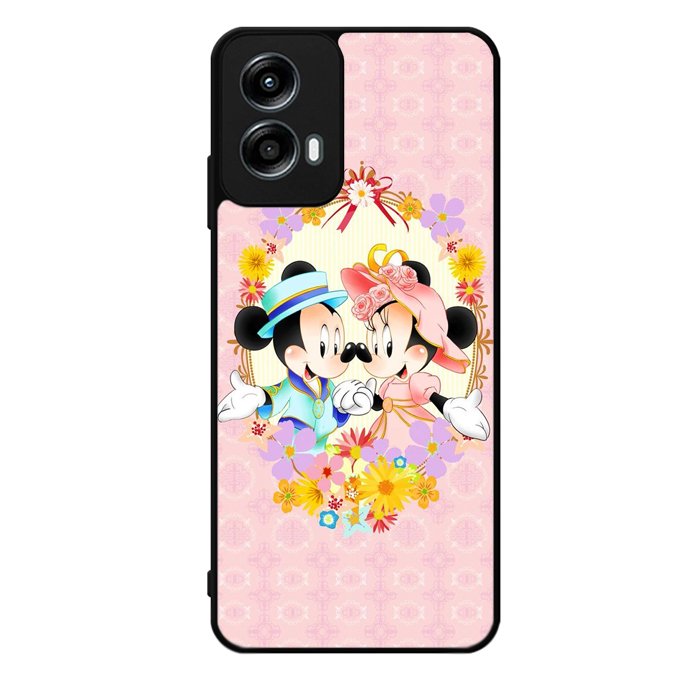 minnie mouse and mickey mouse Motorola Moto G Play 2024 Case OV8690