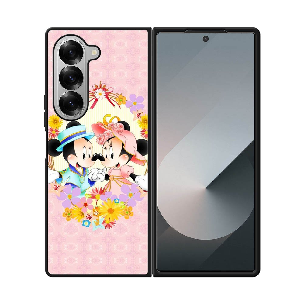 minnie mouse and mickey mouse Samsung Galaxy Z Fold 7 5G Case QC8690