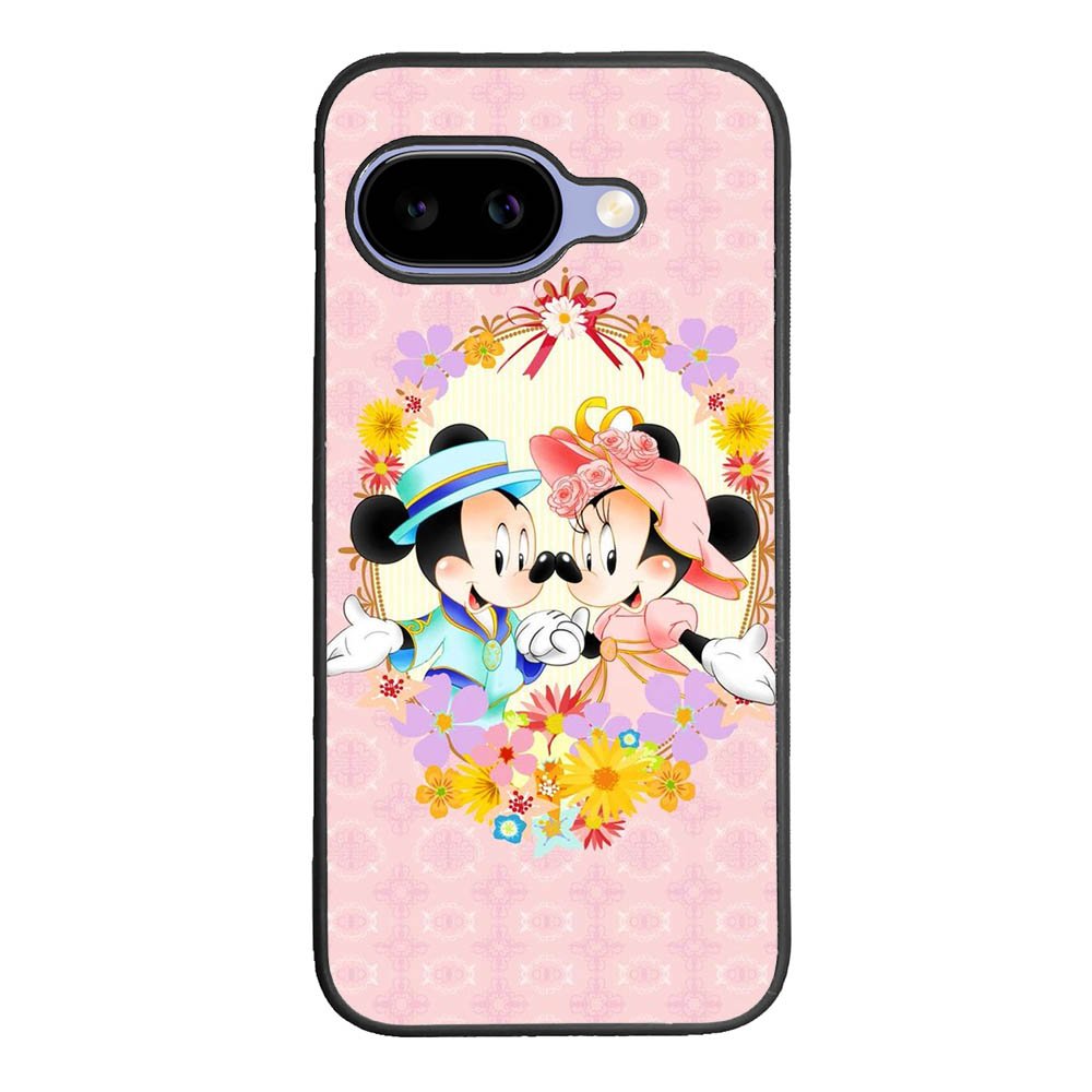 minnie mouse and mickey mouse Google Pixel 10A Case QC8690