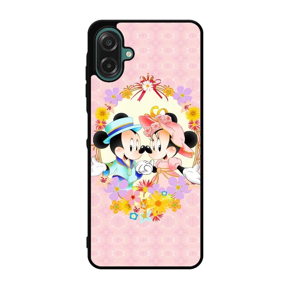 minnie mouse and mickey mouse Samsung Galaxy A07 Case QC8690