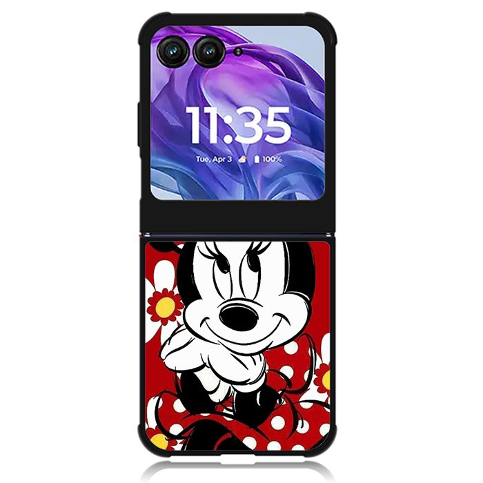 minnie mouse 4th Motorola Moto Razr Plus 2024 , Moto Razr+ 2024 Case