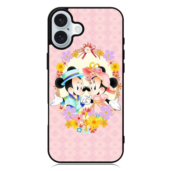 minnie mouse and mickey mouse iPhone 16 Case QC8690