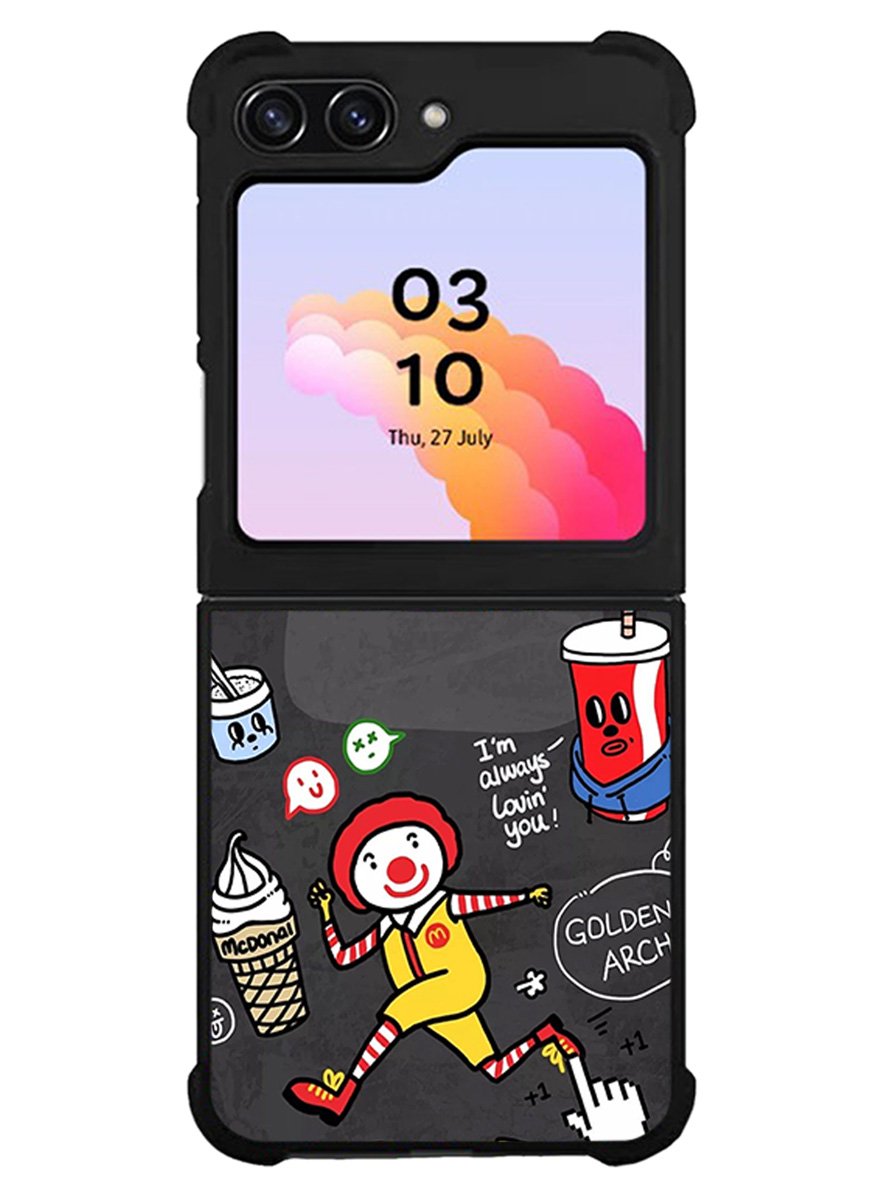 mcd art Samsung Galaxy Z Flip 5 5G 2023 Case OV8689