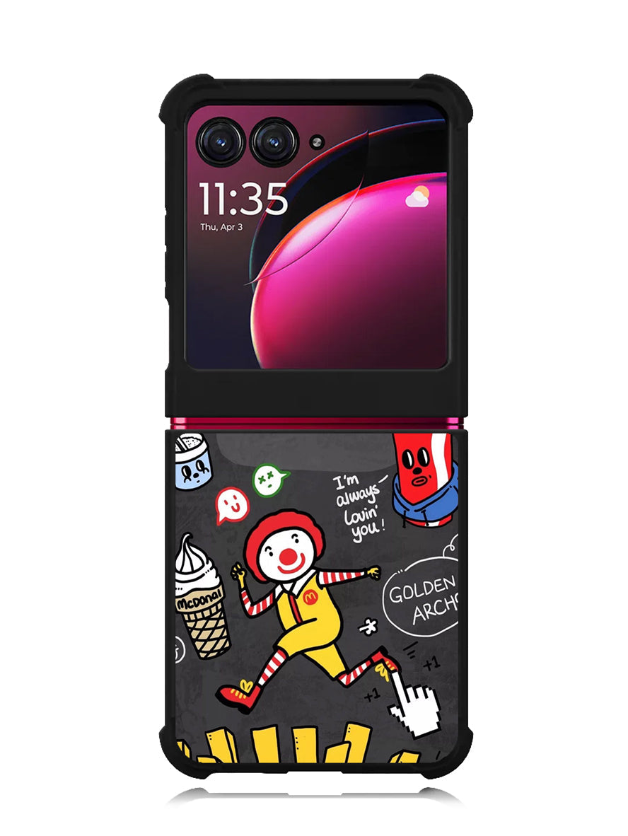 mcd art Motorola Moto Razr Plus 2023 , Moto Razr+ 2023 Case OV8689