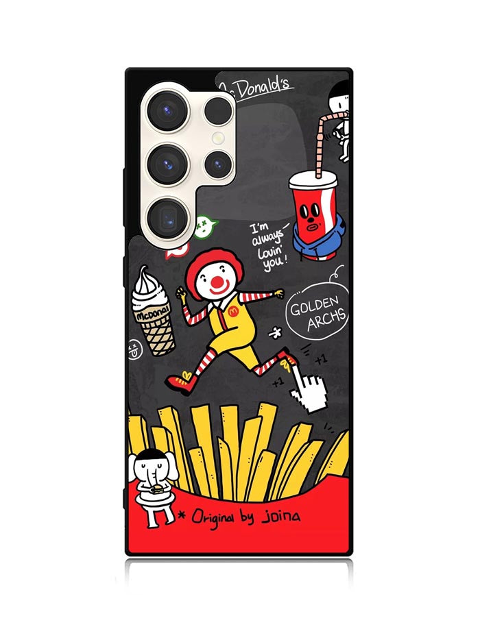 mcd art Samsung Galaxy S25 Ultra 5G Case QC8689