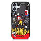 mcd art iPhone 16 Case QC8689