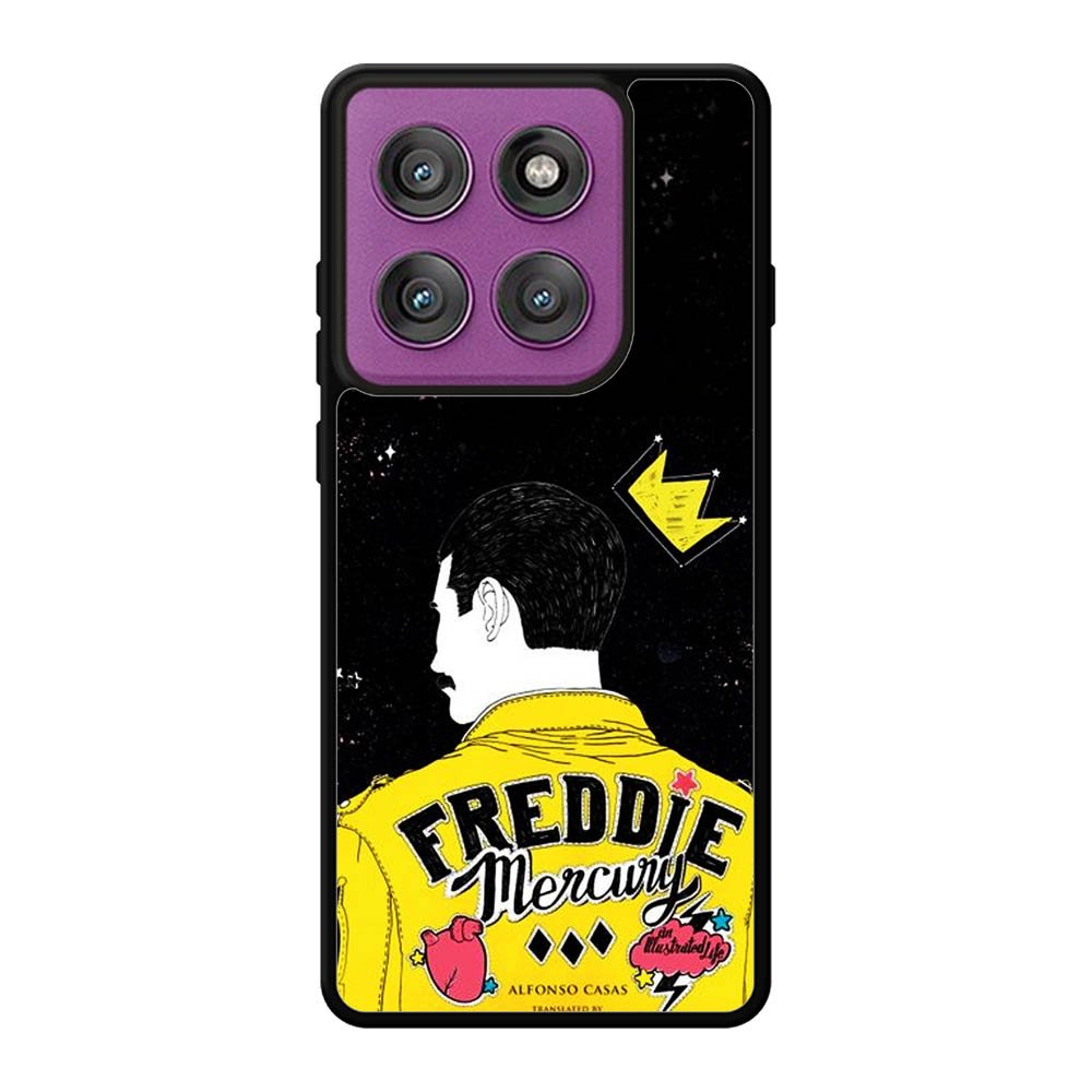 Queen Freddie Mercury Motorola Moto Edge 60 Pro Case QC8686