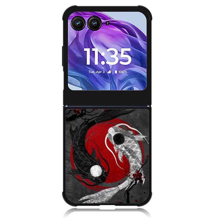 Yin and Yang Motorola Moto Razr Plus 2024 , Moto Razr+ 2024 Case