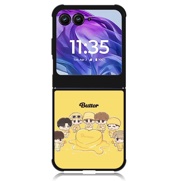 BTS Butter Motorola Moto Razr Plus 2024 , Moto Razr+ 2024 Case OV8760