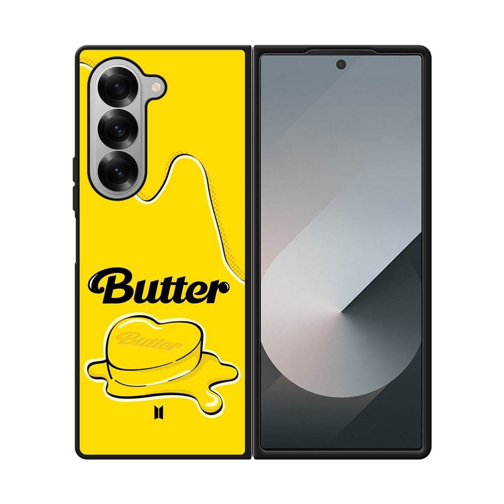 BTS Butter Samsung Galaxy Z Fold 7 5G Case QC8759