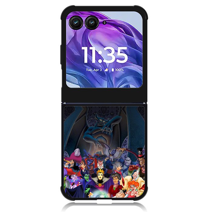 Disney Villains Motorola Moto Razr Plus 2024 , Moto Razr+ 2024 Case