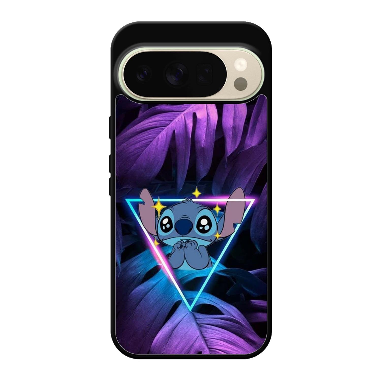 Best Dark Blue Stitch Google Pixel 10 Pro Case QC8755