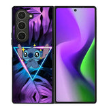 Best Dark Blue Stitch Samsung Galaxy Z Fold 6 5G 2024 Case OV8755