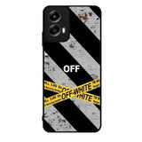 Black and grey Motorola Moto G Play 2024 Case OV8753