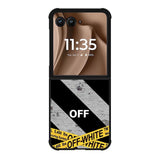 Black and grey Motorola Moto RAZR Plus 2025 Case OV8753