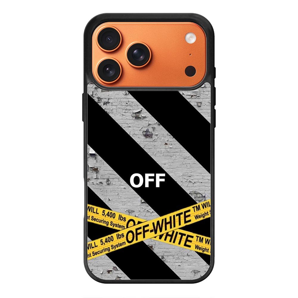 Black and grey iPhone 17 Pro Max Case OV8753