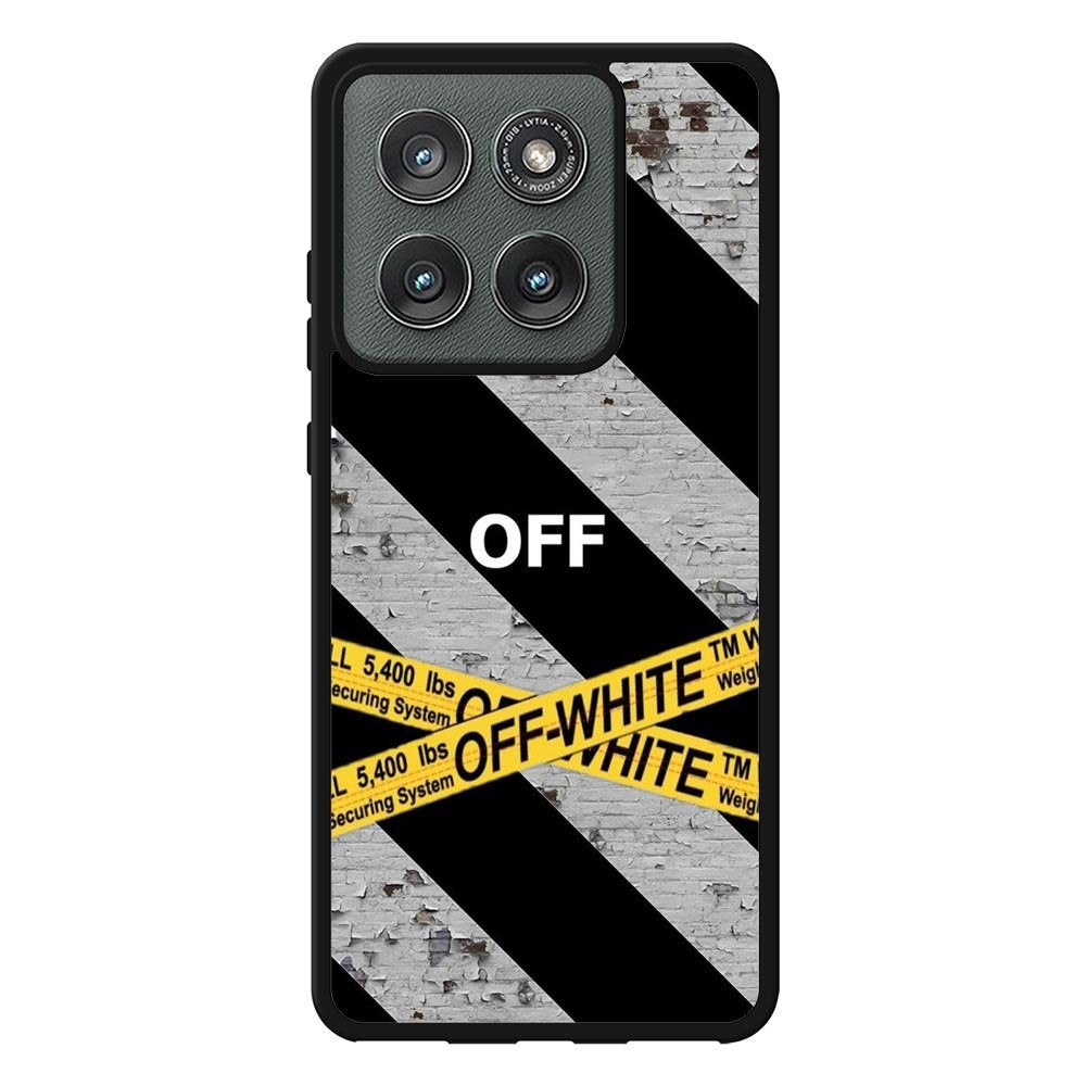 Black and grey Motorola Moto Edge 2025 Case OV8753