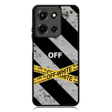 Black and grey Motorola Moto G 5G 2025 Case OV8753