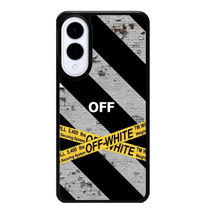 Black and grey Samsung Galaxy S25 Edge 5G Case OV8753