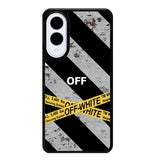 Black and grey Samsung Galaxy S25 Edge 5G Case OV8753