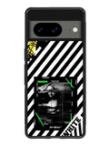 Black and white Google Pixel 8 Case QC8752