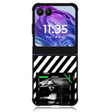 Black and white Motorola Moto Razr Plus 2024 , Moto Razr+ 2024 Case OV8752