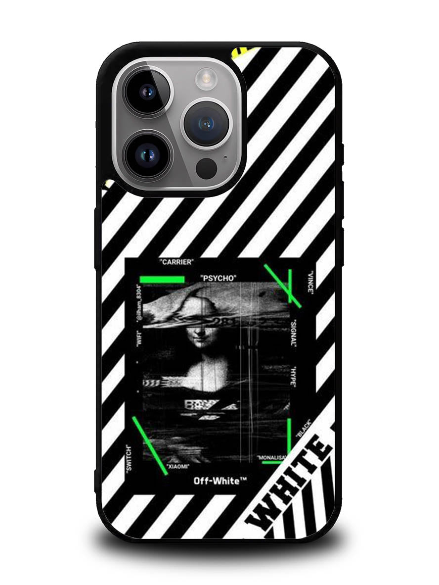 Black and white iPhone 16 Pro Max Case OV8752