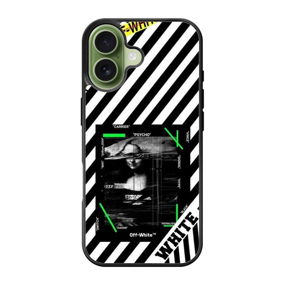 Black and white iPhone 17 Case OV8752