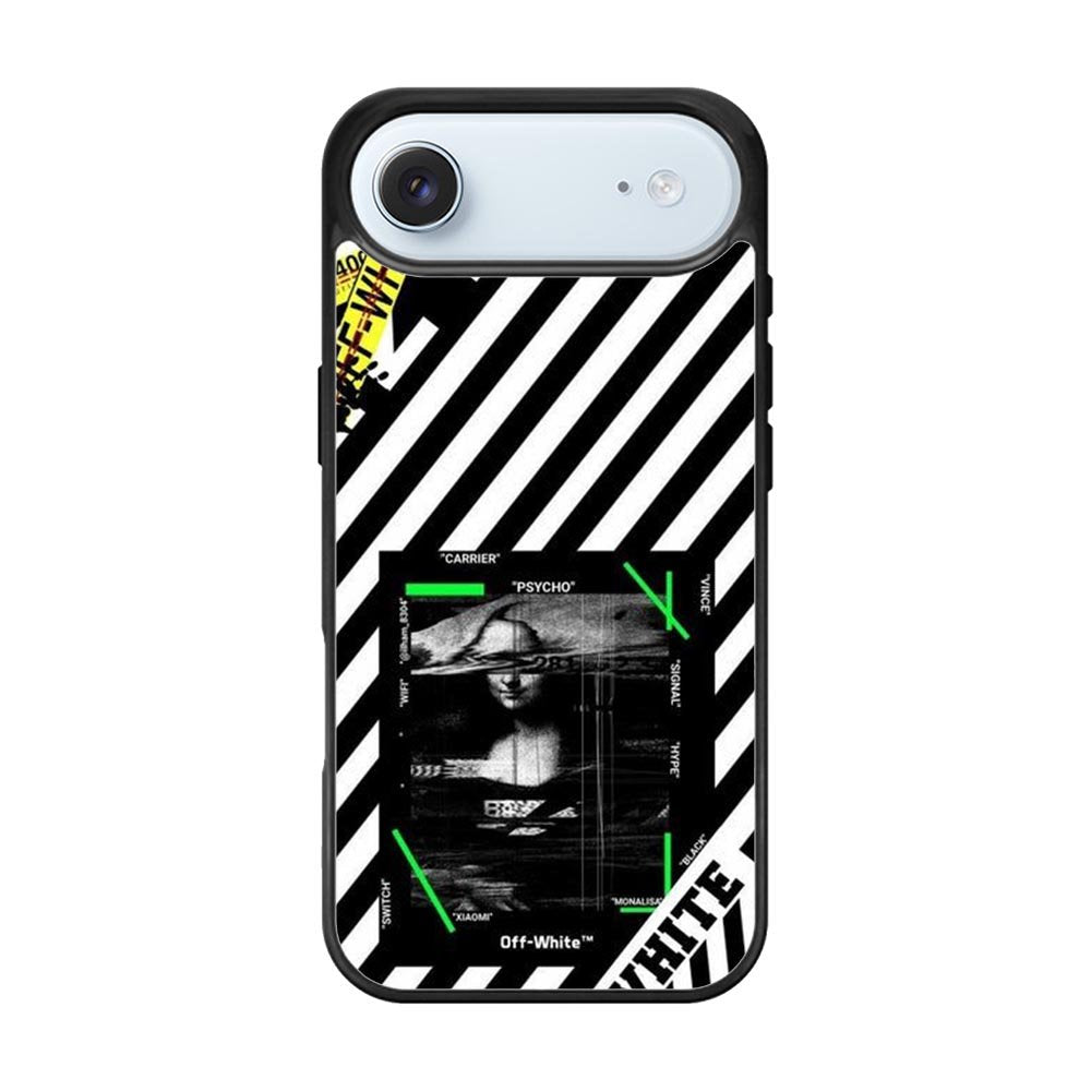 Black and white iPhone Air Case OV8752
