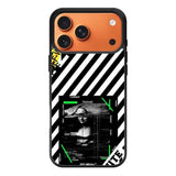 Black and white iPhone 17 Pro Max Case OV8752