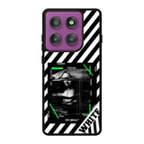 Black and white Motorola Moto Edge 60 Pro Case OV8752