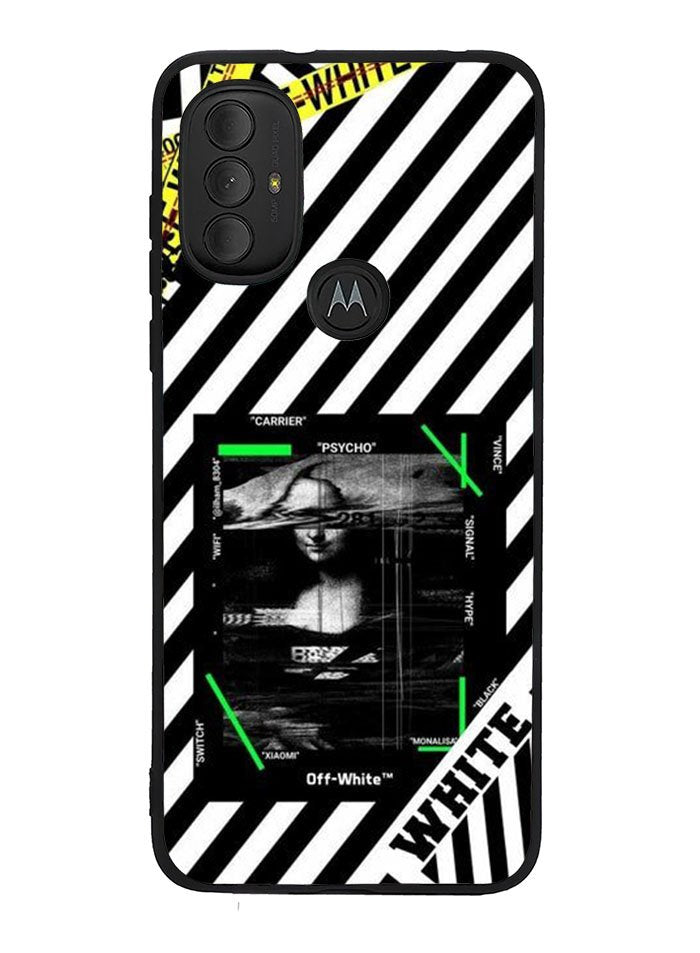 Black and white Motorola Moto G Pure 2021 , Moto G Power 2022 Case OV8752