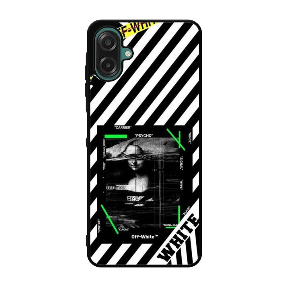 Black and white Samsung Galaxy A07 Case OV8752