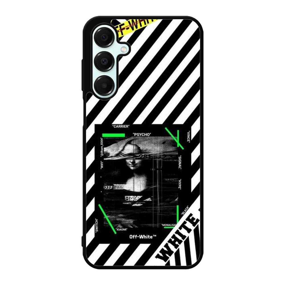 Black and white Samsung Galaxy A16 Case OV8752