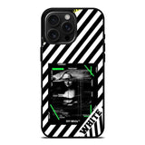 Black and white iPhone 16 Pro Case OV8752