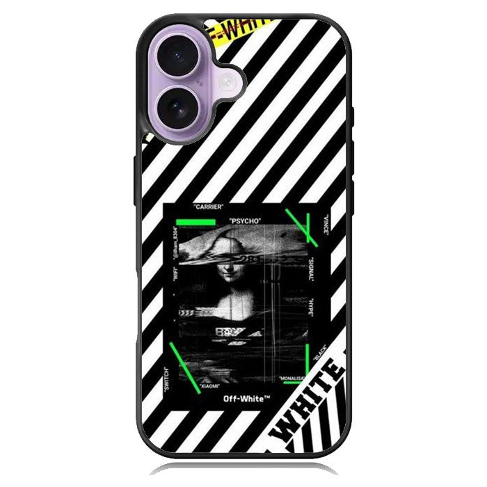 Black and white iPhone 17 Case OV8752