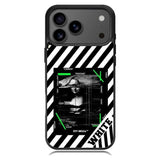 Black and white iPhone 17 Pro Case RC8752