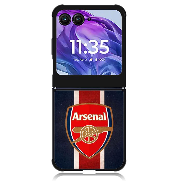 Arsenal FC Motorola Moto Razr Plus 2024 , Moto Razr+ 2024 Case OV8751