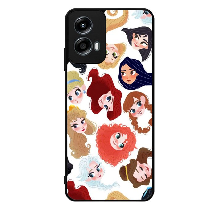 princess Motorola Moto G Play 2024 Case OV8746