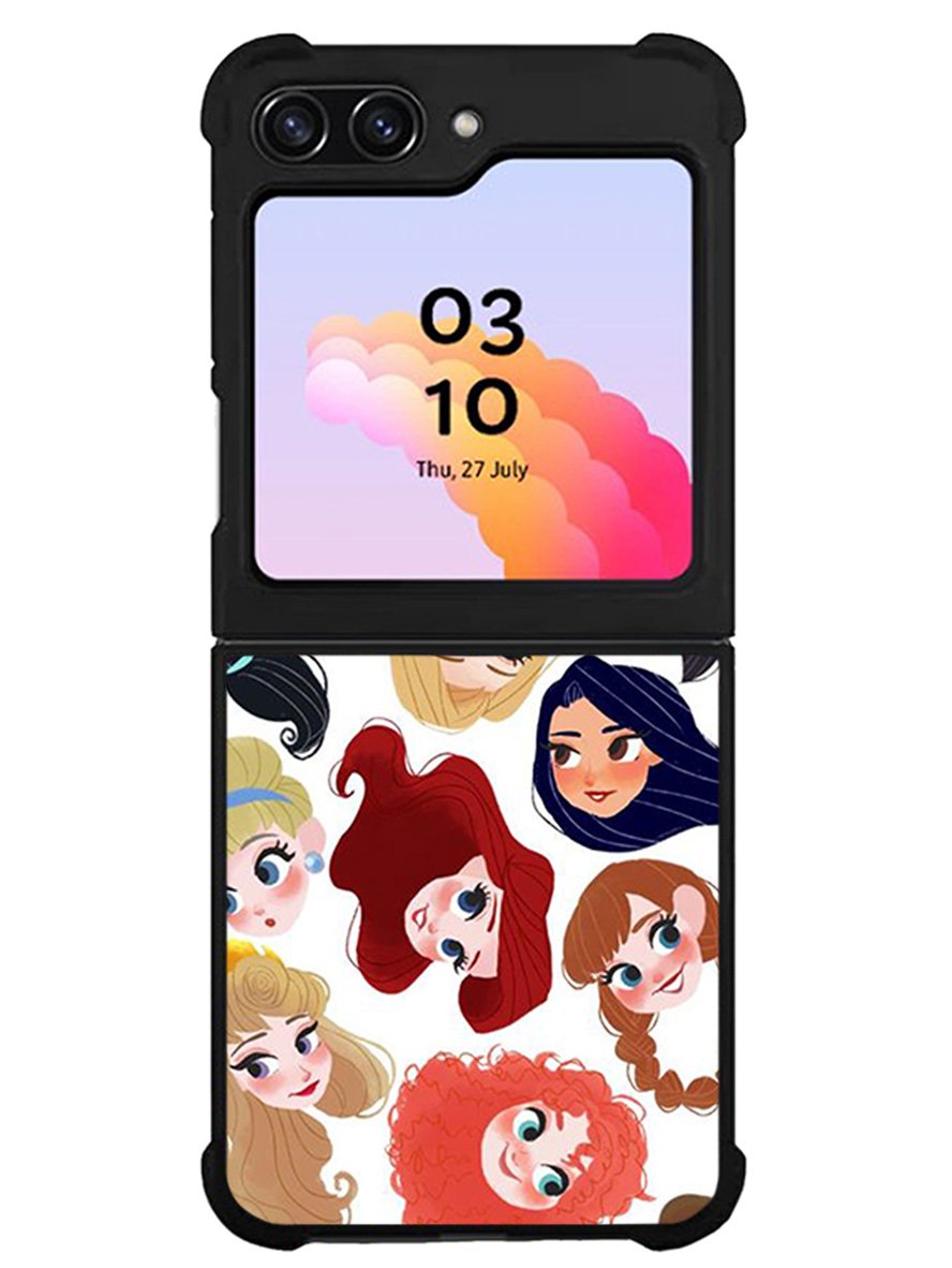 princess Samsung Galaxy Z Flip 5 5G 2023 Case OV8746