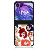 princess Motorola Moto Razr Plus 2024 , Moto Razr+ 2024 Case OV8746