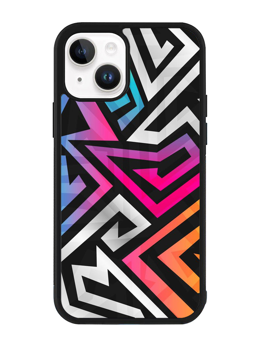 Abstract Art iPhone 14 Case QC8745