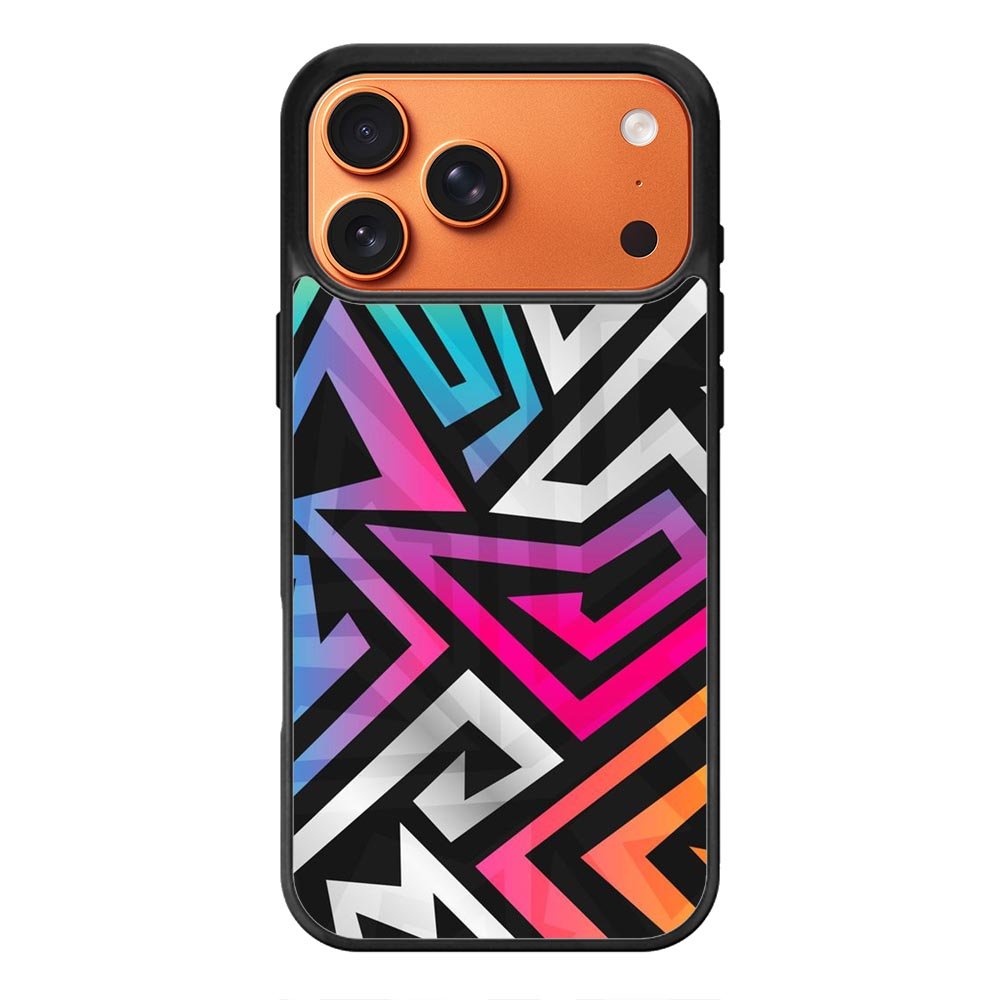 Abstract Art iPhone 17 Pro Max Case QC8745