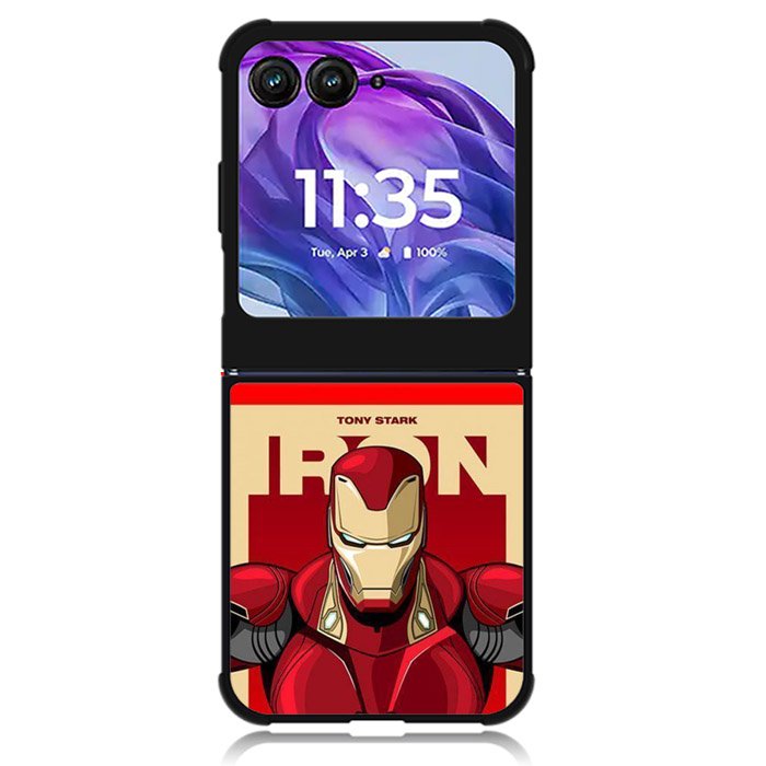 Iron man Motorola Moto Razr Plus 2024 , Moto Razr+ 2024 Case OV8741