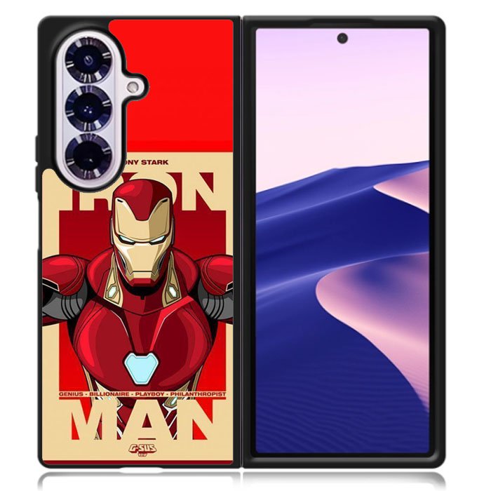 Iron man Samsung Galaxy Z Fold 7 Case OV8741