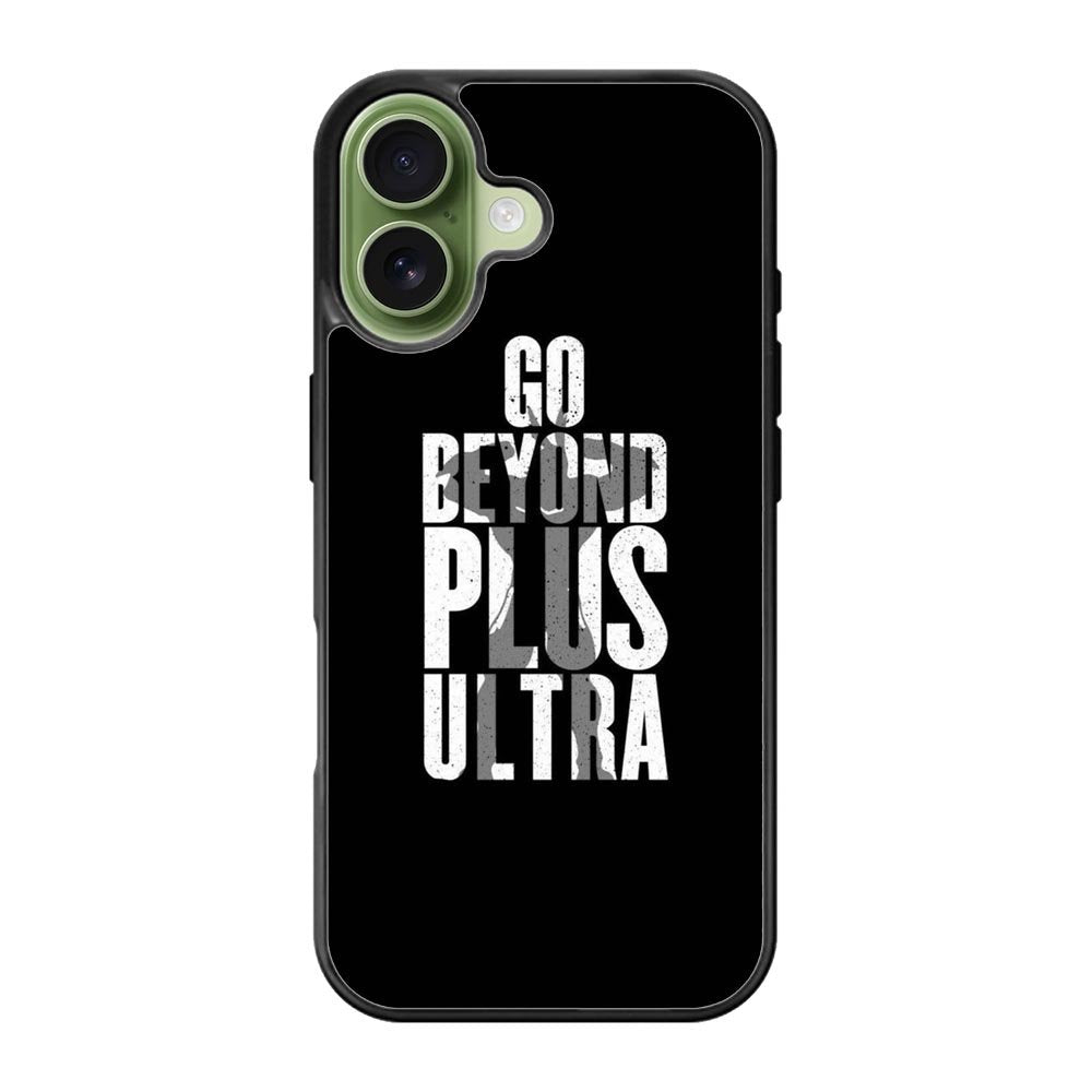 go beyond plus ultra iPhone 17 Case QC8738